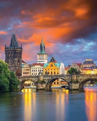 Слика на Прага 3НП (Карлови Вари - Дрезден - Parndorf - Виена)
